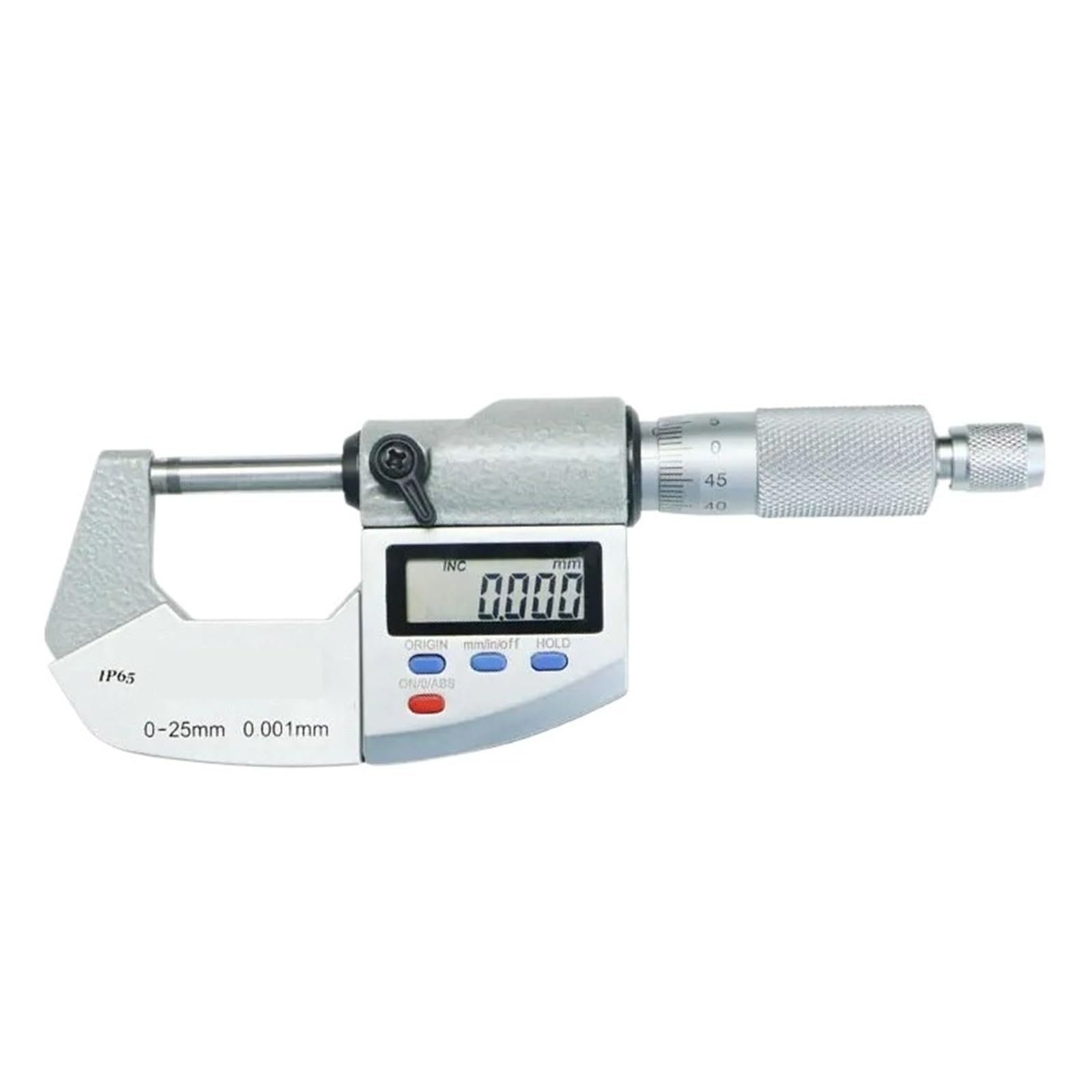 Micrómetro electrónico exterior de 0,001 mm Micrómetro digital de 0 a 25 mm Calibre digital electrónico Mide cualquier cosa(523-25)