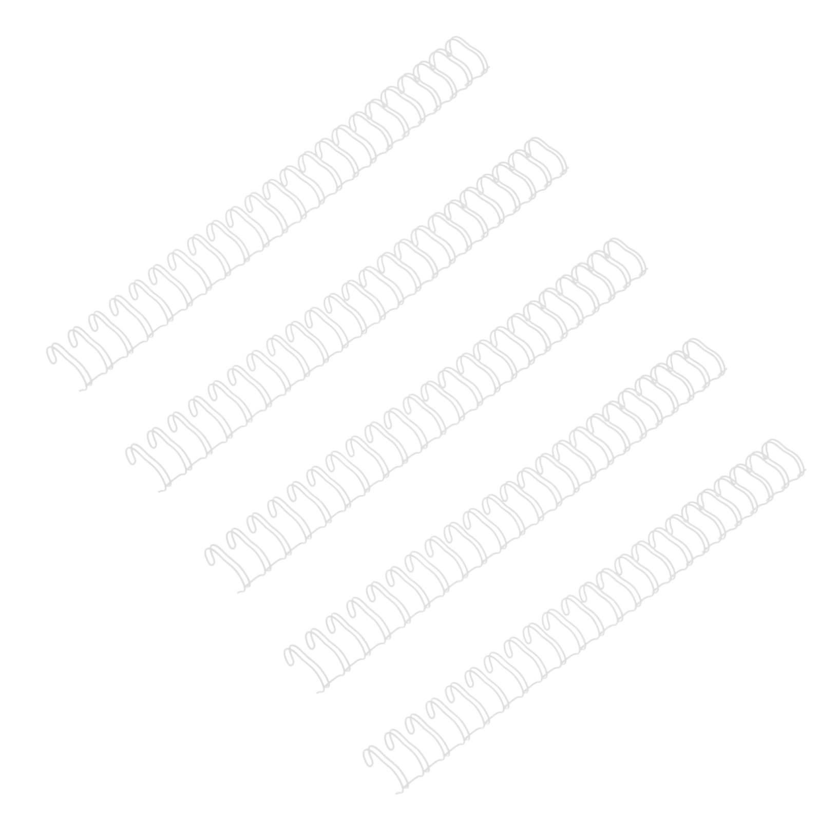 Spine per Rilegatura a Doppio Anello 23 Fori 50 Pezzi Ferro