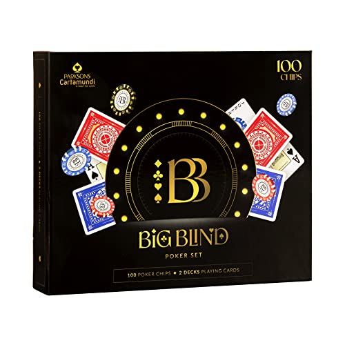 Image of Big Blind 100 Pieces Poker Chips Set