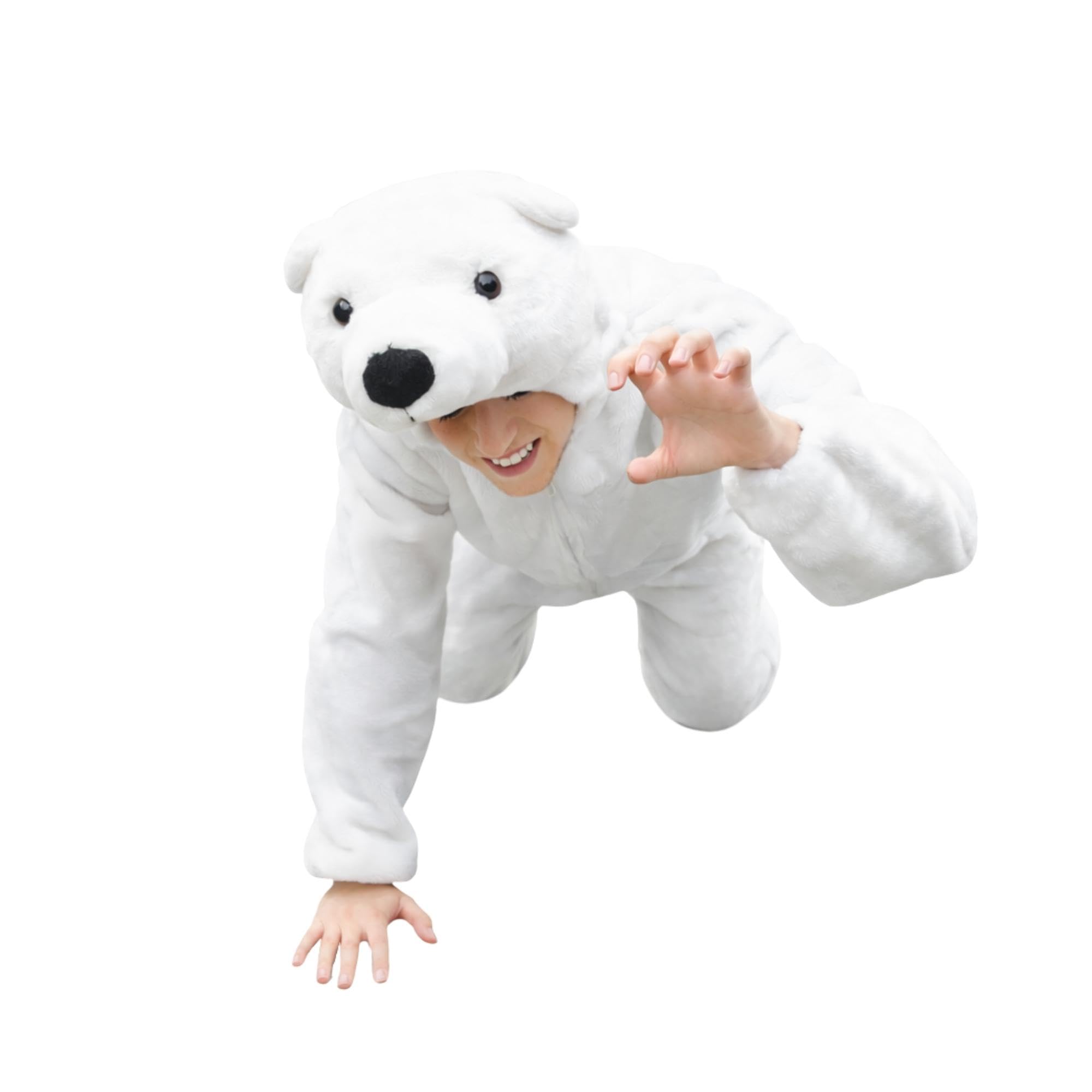 Seruna F24 Größe des Eisbär-Kostüms M, L und XL, geeignet für Normale Kleidung