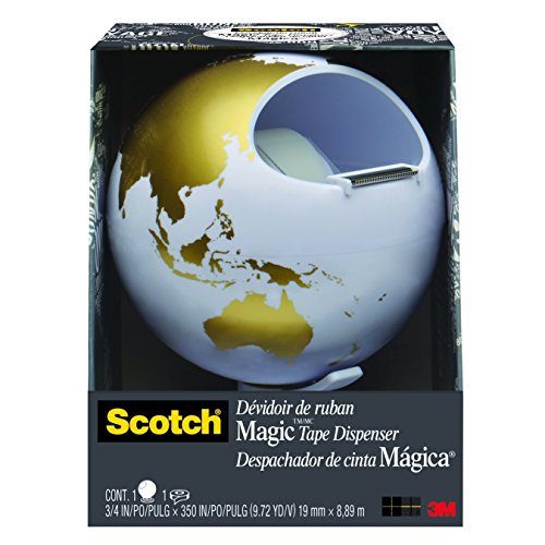 Scotch Dispenser, Globe, 1 Roll of Tape (C42-GLOBE)