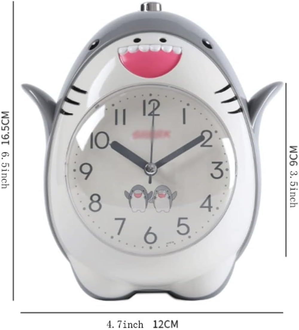 Amazon.co.jp: 目覚まし時計、簡単に設定できる小さな置時計、かわいい
