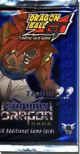 Dragonball GT Score Trading Card Game Shadow Dragon Saga Booster Pack 10 Cards