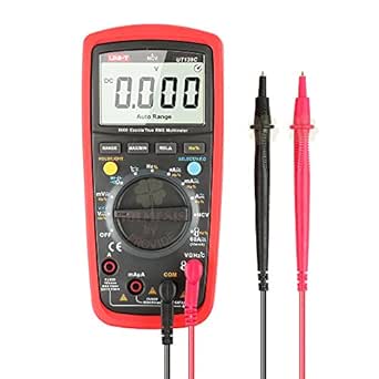 Uni-t Ut139C 5999 Count True RMS LCD Digital Auto Range Multimeter AD/DC Voltage Current Tester with Resistance Capacitance NCV Test and Temperature Measurement
