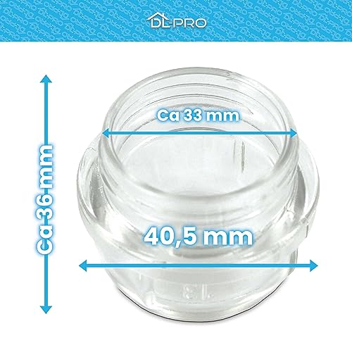 DL-pro Lampenglas 41mmØ für Gorenje 639157 Lampenabdeckung Lampenkalotte Glas Glashaube für Backofenlampe Lampe Glühbirne Backofen Ofen Herd
