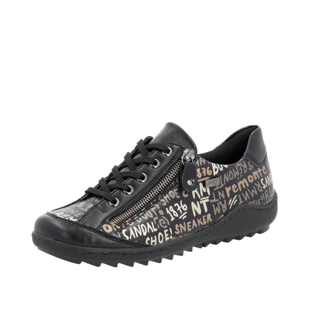 Remonte Women's R1402-13 Trainers, Black 09, 3.5 UK