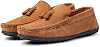 Ducavelli Fransen Genuine Leather Mens Casual Shoes, Loafer Shoes, Lightweight Shoes, Tasseled Loafer, Suede Shoes
