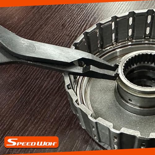 Image of SPEEDWOX 9 inch Angle Tip Lock Ring Pliers with Hole Special Circlip Plier Angle Tip Retaining Ring Pliers Snap Ring Pliers Ring Removal Tool C-clip for Removing Installing Gearshift Locking Rings