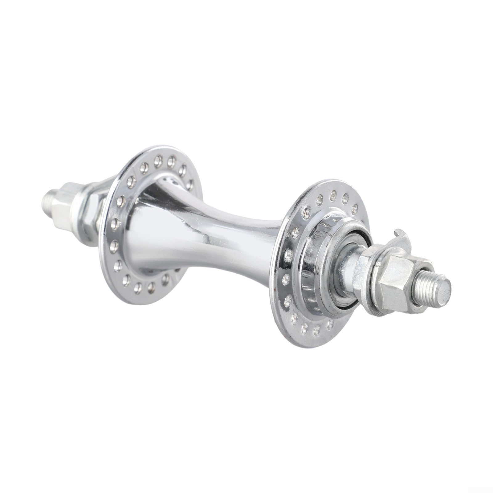36 Hole Rear Hub for Mountain For Bike and Road For Bike, Disc Brake Compatible, 130mm Width, Iron Steel Construction(front hub)