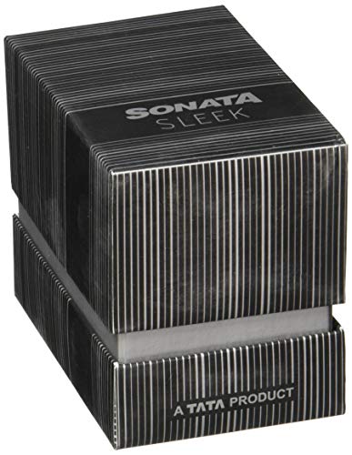 Image of Sonata Sleek 2.0 Analog White Dial Men's Watch-NM7131SL02 / NL7131SL02