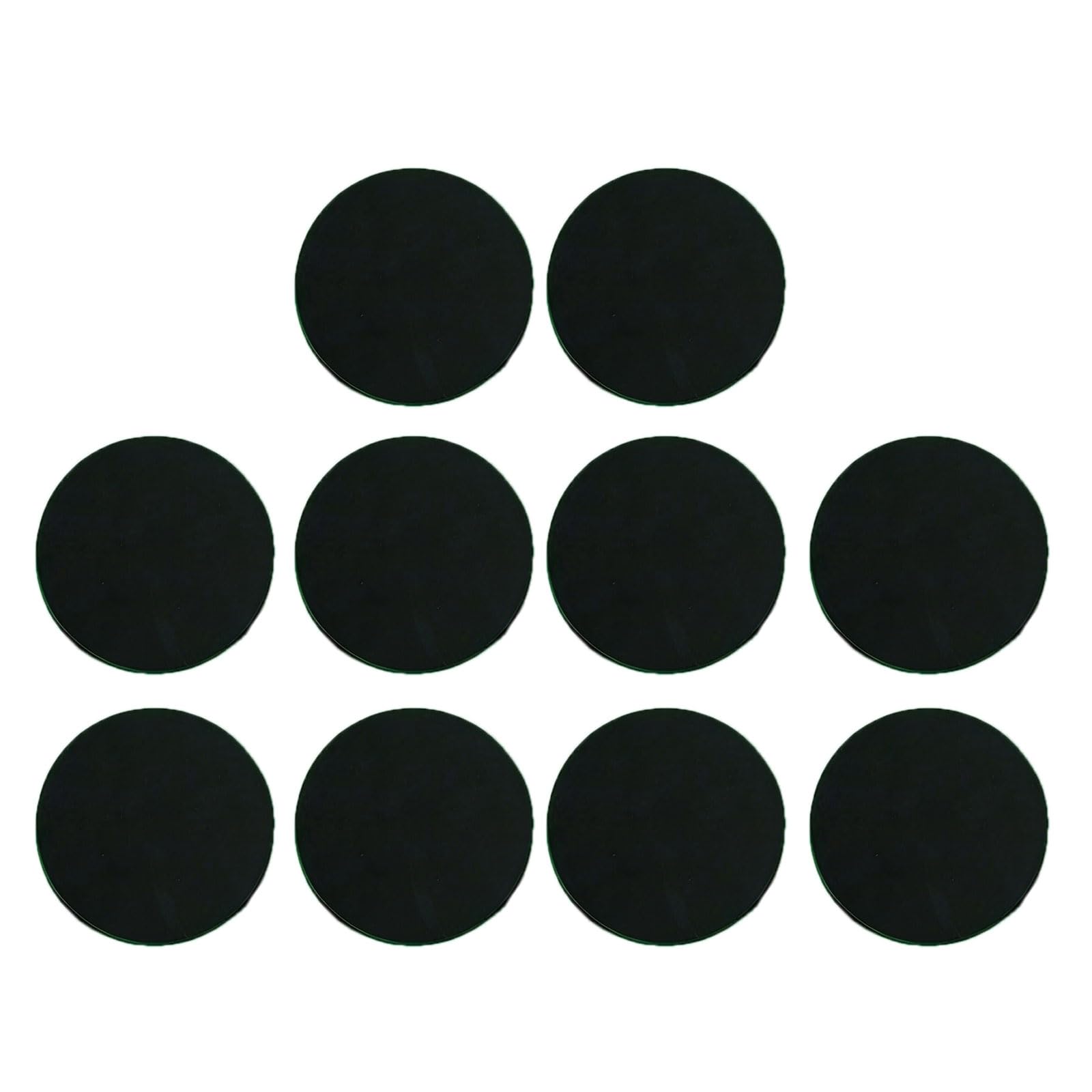 10pcs Silicone Mat for Controller Keyboard Laptop Furniture Round Feet Pad Anti Slip Shock Absorption Foot Round Feet Anti Slip Adhesive Silicone Mat for Game Controller Keyboard Laptop
