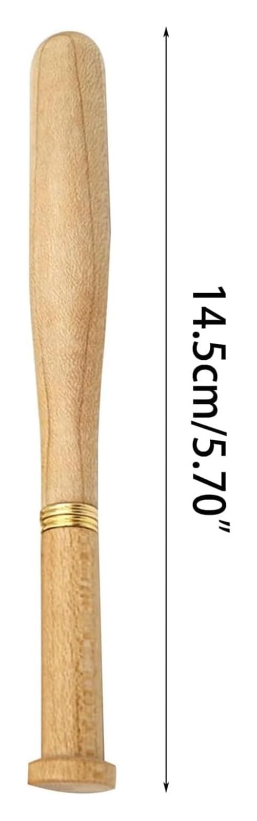 Penne a Sfera, Penne Roller a Inchiostro Nero da 0,5 mm in Legno d'Acero, Penne a Inchiostro Gel da Baseball, Penne Neutre Leggere e dalla Scrittura fluida