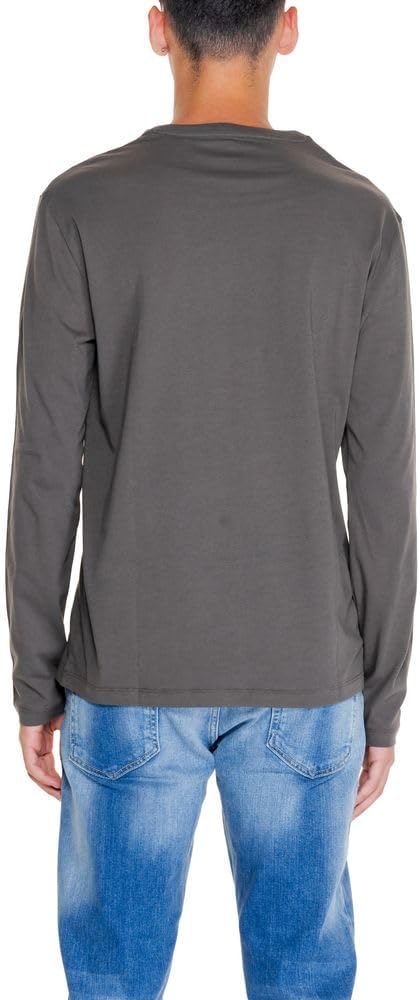 Armani Exchange Mens Long Sleeve Corporate Logo Tee - Image 2