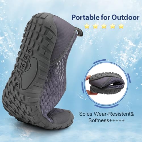 Image of Spesoul Water Shoes for Women Men Quick Dry Aqua Socks for Swim Beach Pool Hiking Training Summer Sandals Outdoor Zero Drop Barefoot Shoes