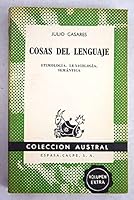 Cosas Del Lenguaje B001IMZ5SQ Book Cover