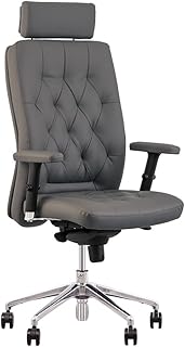 Chester- - Silla de dirección profesional. Ergonómico, síncrono, Multiposition. appui-tete fijo, reposabrazos regulables en altura. Garantía 2 Años.