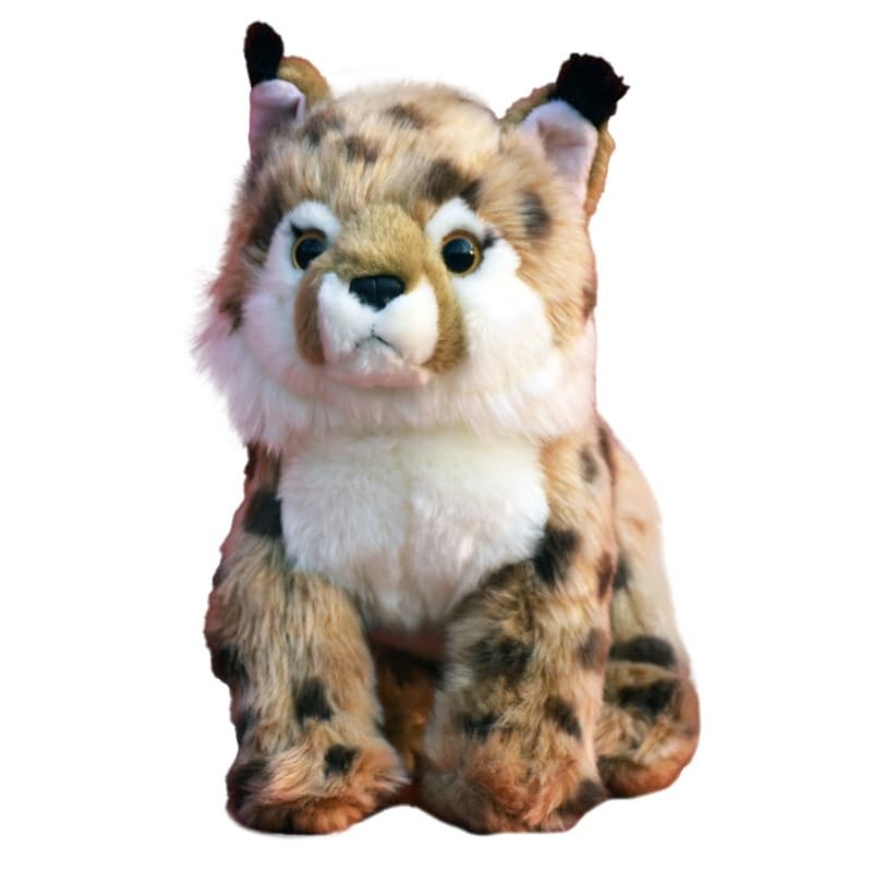 Peluche chat réaliste tachetée pour partager des moments de tendresse