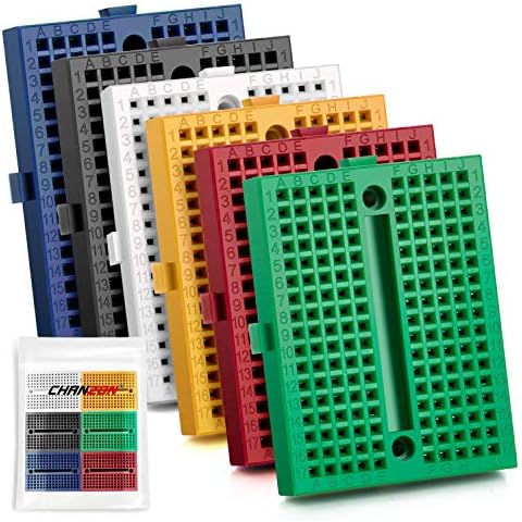 Chanzon 6 piezas Mini Protoboard Breadboard con 170 puntos de amarre SYB-170 Cover