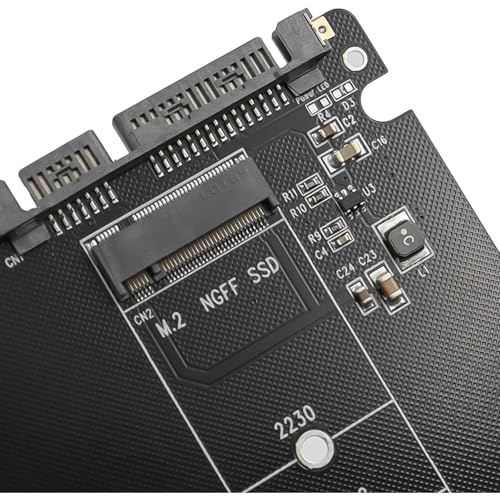 Adaptador M.2 NGFF SATA a SATA III con carcasa de aluminio miniatura 6