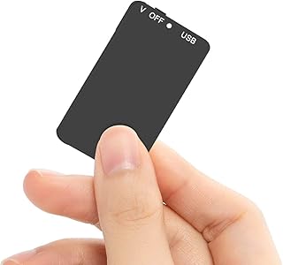 16GB Digital Voice Recorder - AOMAGO Professional Voice Activated Recorder with Playback | 190 Hours Recording Capacity | MP3 | USB, Portable Audio Recording Device for Lectures Meetings