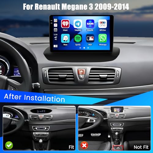 Autoradio Android Megane 3 avec écran tactile 9 pouces et Bluetooth intégré - 2
