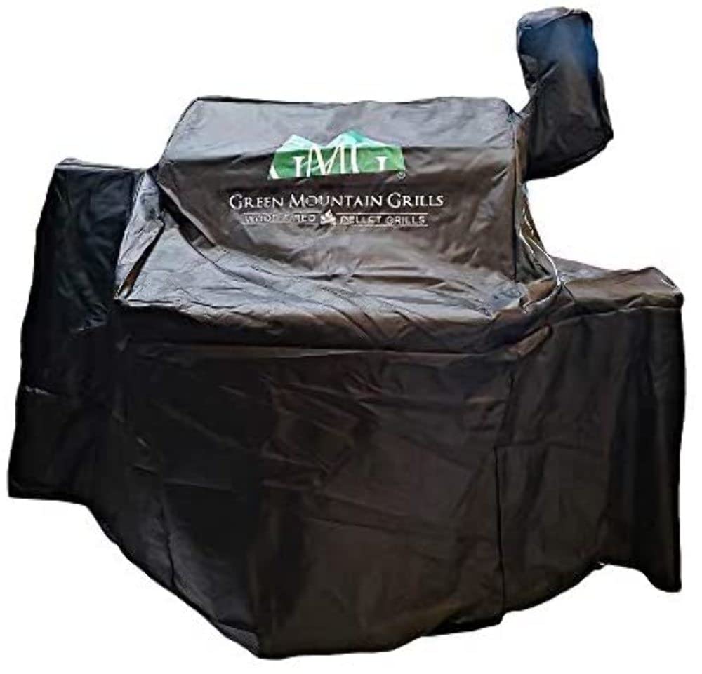 RUNADI Outdoor Grill Covers, Daniel Boone Prime WiFi Smart Grill All Weather Cover, Black