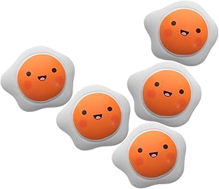 ibasenice 5Pcs Enfeites De Boneca Emo Bonecas Em Miniatura Comida Falsa Brinquedo De Sushi Comida Em Miniatura Casa De Bonecas Realista Comida De Café Da Manhã Modelo De Comida Artificial