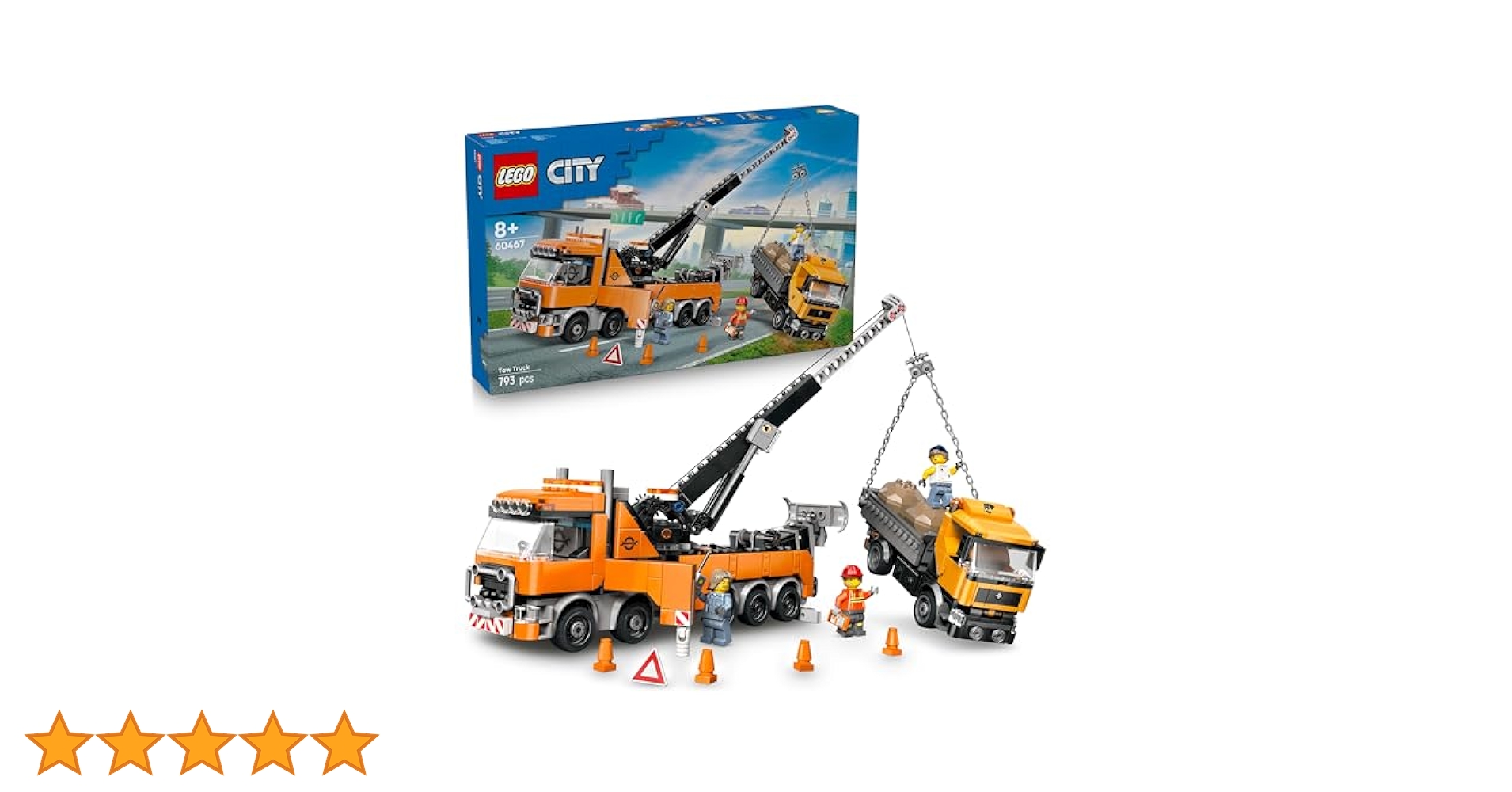 うーマイジャグ レゴ シティ レッカークレーン車 60467 ／ LEGO City Heavy-Duty