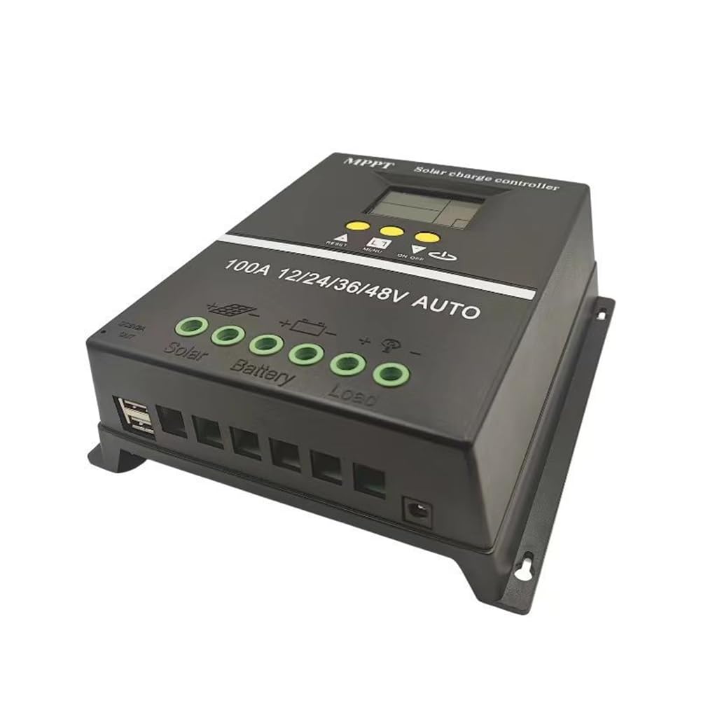 Veciado Hybrid Wind Solar Controller MPPT Charging Boost Wind Turbine Generator Solar Panel Home Street Light Controller Black