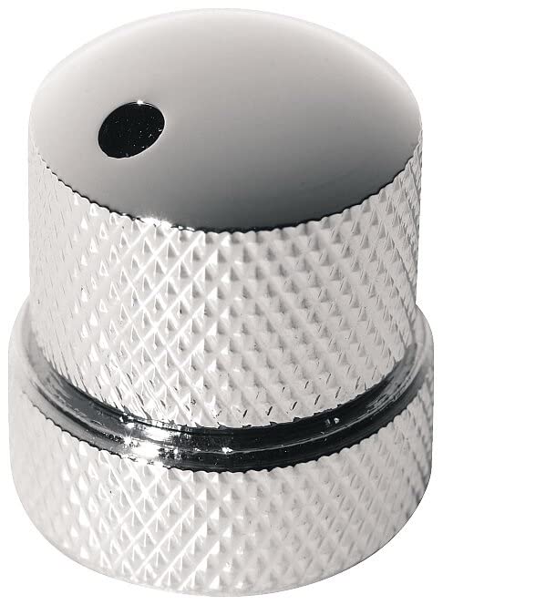 Warwick Chrome Knob for Stacked Pots Tone Volume Thumb Streamer Bass Parts