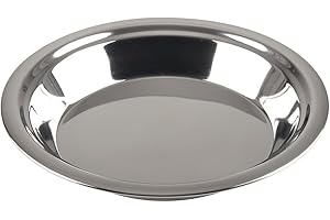 Lindy's Stainless Steel: Seamless 9-Inch Metal Pie Pans