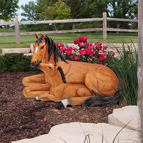 Miniatura 7 de Design Toscano Estatua maternal del caballo de potro y yegua del amor
