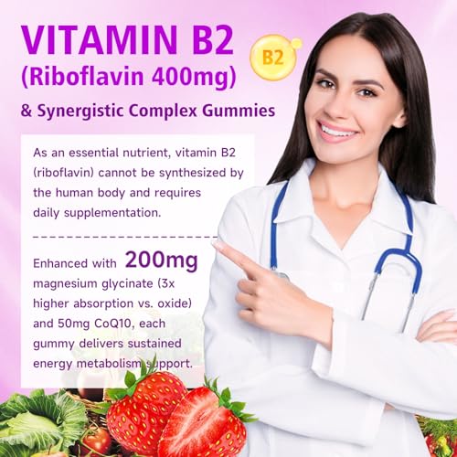 Saajoor Vitamin B2 Gummies