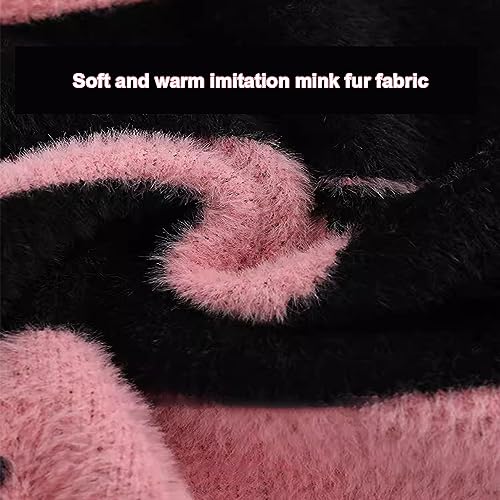 Christmas Padded Thermal Sweater with Stripes and Stars Pattern2