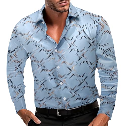 Chemise à fleurs hawaïennes pour homme en coton noir manches longues de grande taille 5XL