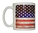 Best Coffee Mug USA Tattered Flag American Patriot Novelty Cup Great Gift Idea For Men Dad Father Husband Military Veteran Conservative (Tattered)
