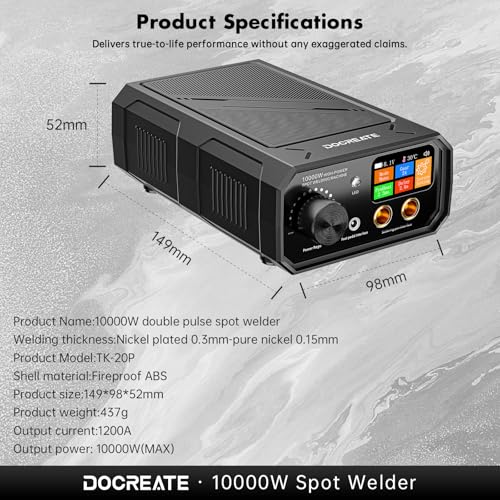 10000W Cordless Spot Welding Machine