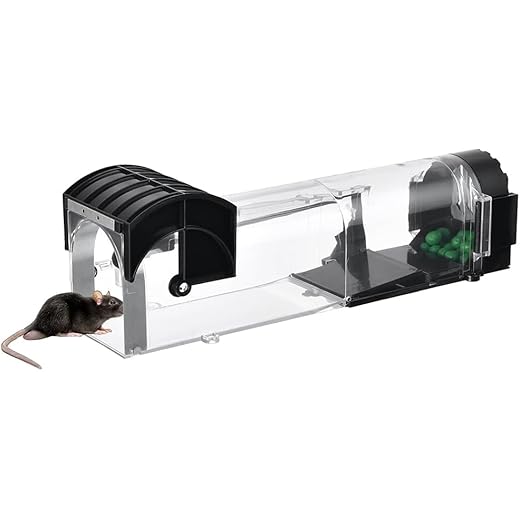 Dukaan Rat Trap Cage Transparent 32cm