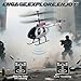 SIMREX RC Helicopter,Remote Control Helicopter Toy for Kids & Beginners, 20 Mins Flight, Altitude Hold, 2 Speeds,2 Batteries, Gift for Kids Boys Girls