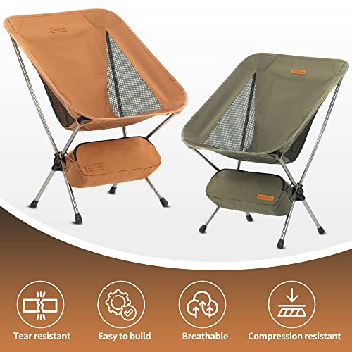 Image of Naturehike YL08 Ultralight Camping Chair - Only 2.12 LBS, Anti-Sinking Feet