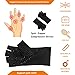 David Compression Arthritis Gloves - Guaranteed Highest Copper Content. Best Copper Infused Fit Glove for Women and Men. Carpal Tunnel, Computer Typing, and Everyday Support for Hands 1 Pair Black Medium