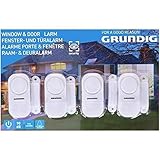 EIN/AUS-SCHALTER: Der Fenster- und Türalarm ist mit einem An/Aus-Schalter ausgestattet. Sie können ihn bei Bedarf immer schnell aktivieren und er kommt mit einem niedrigen Batterieverbrauch aus.