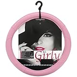 capa volante nissan march Fácil de poner y sacar SUMEX FVP1205 Funda de Volante Universal, 37-39 cm, Color Rosa con Diamantes