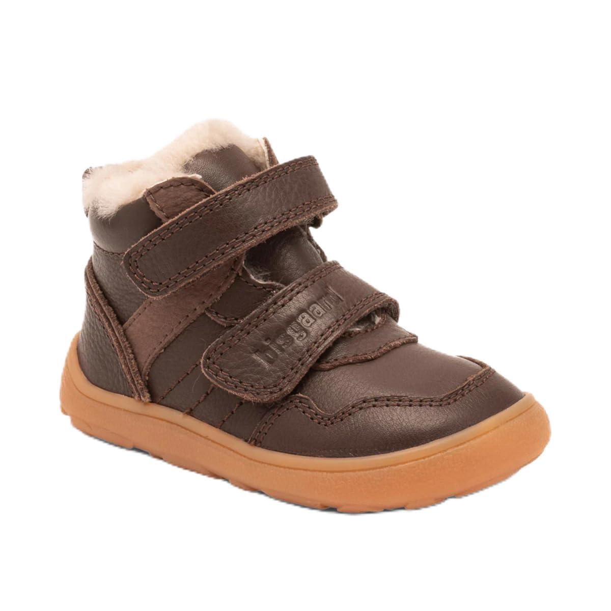 Lammfell-Laufschuhe Becky Braun von bis-kids