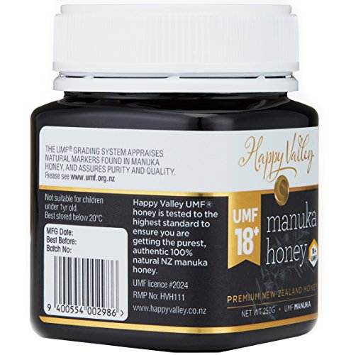Happy Valley UMF 18+ Manuka Honing (MGO 696+), 250g (8.8oz) - Image 3