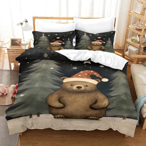 Housse de couette chrétienne 200x200 anti-plis fermeture éclair - 3