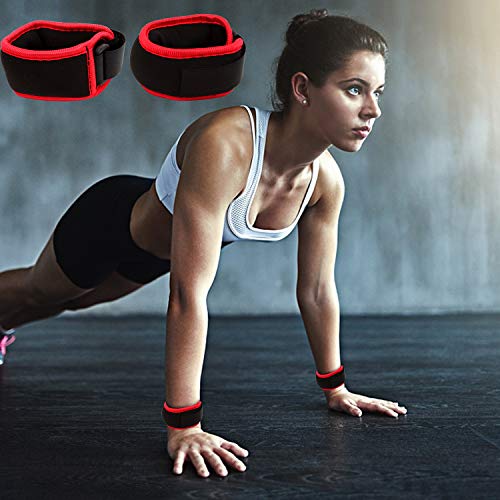 Vaupan Ankle/Wrist Weights, Small Leg Arm Hand Cuff Weights for Women Kids, Exercise Equipment with Adjustable Straps for Fitness Gym Dancing Walking Jogging Gymnastics Aerobics