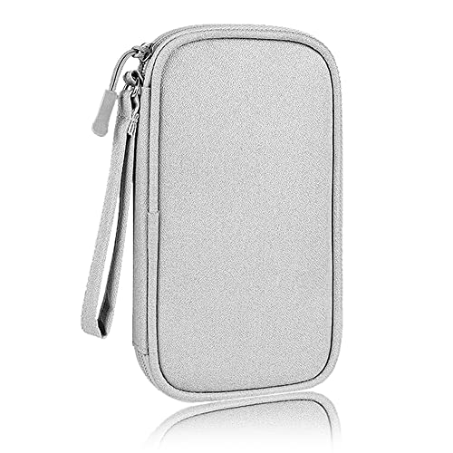 DUMEALAGR Electronics Organizer Bag Pouch Cable Charger Case Travel Shockproof Cord Carrying Case...
