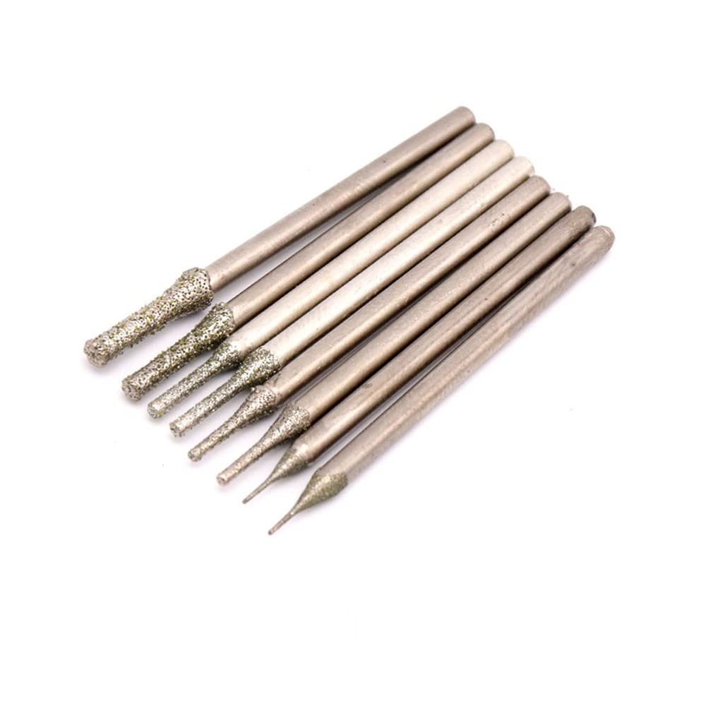 10pcs Diamond Comped Wiertło do kafelki do szklanki biżuterii,3mm