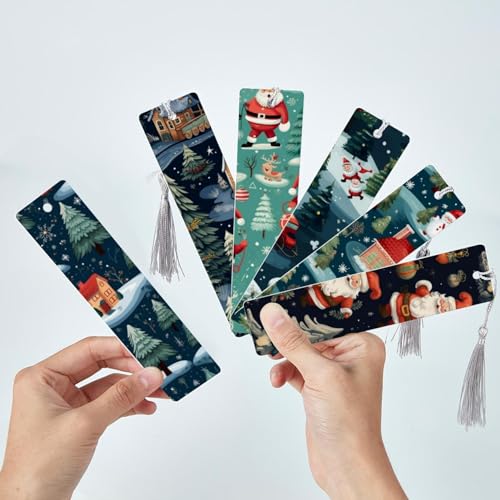 Marque-pages à pompons Merry Christmas : le cadeau idéal pour lecteurs - 3